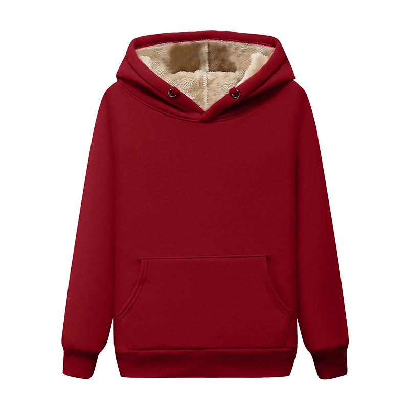 Kapuzenpulli Fleece Warm Bequem