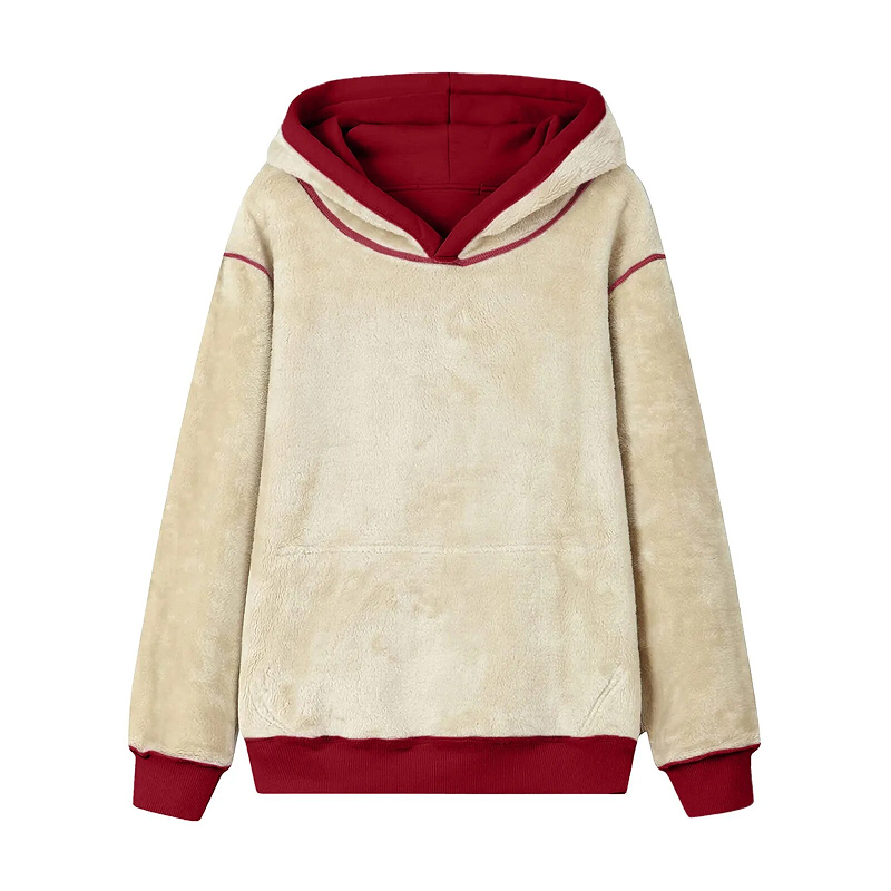 Kapuzenpulli Fleece Warm Bequem