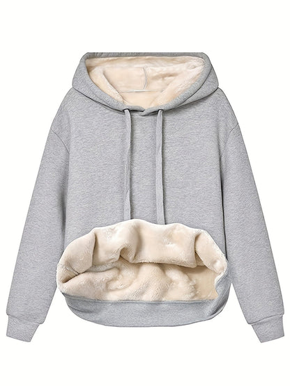 Kapuzenpulli Fleece Warm Bequem