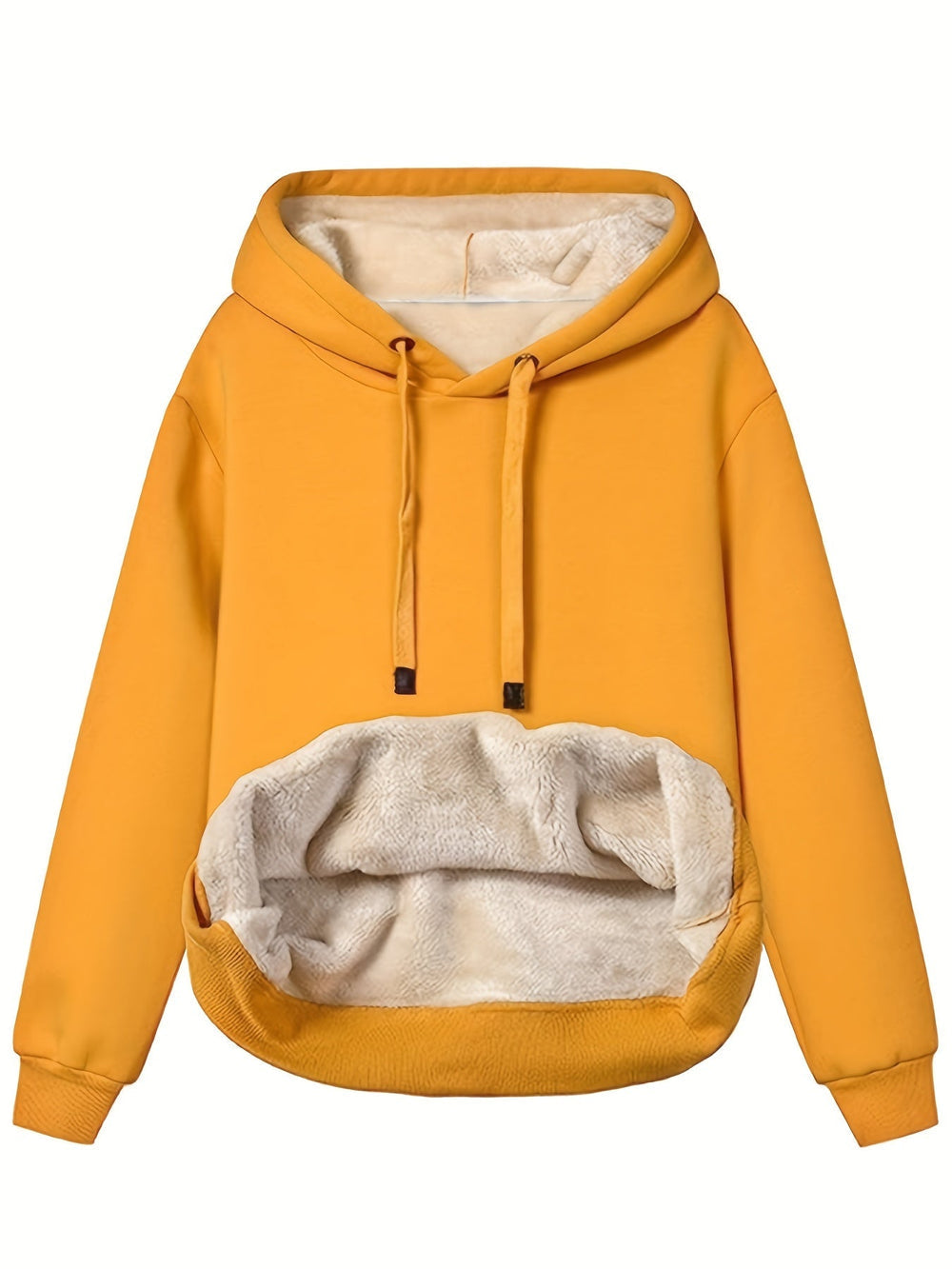 Kapuzenpulli Fleece Warm Bequem