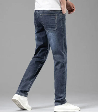 Herren Jeans Baumwolle Bequem Elegant