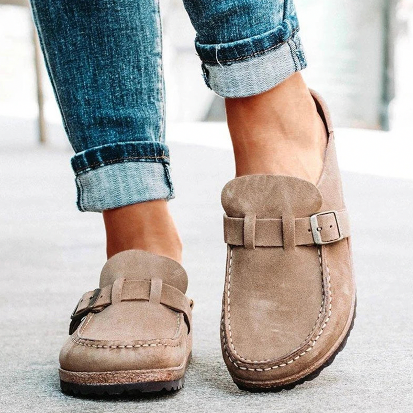 Kork Sandalen Orthopädisch Bequem - BerlinGlamour