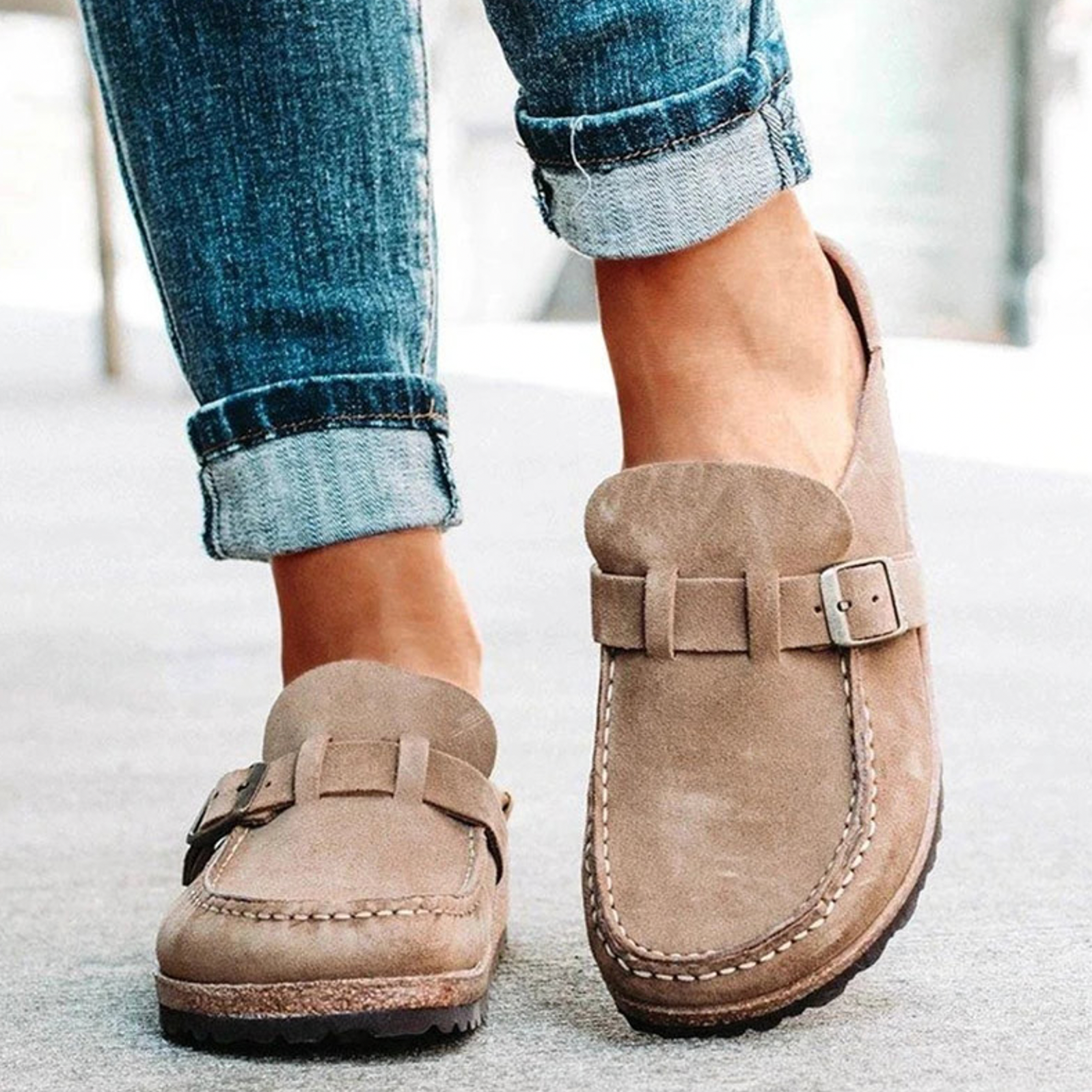 Kork Sandalen Orthopädisch Bequem - BerlinGlamour