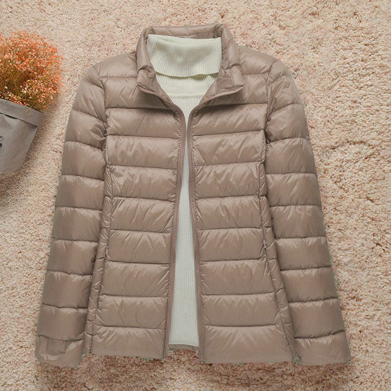 Nevira Damenjacke beige leicht everyday look
