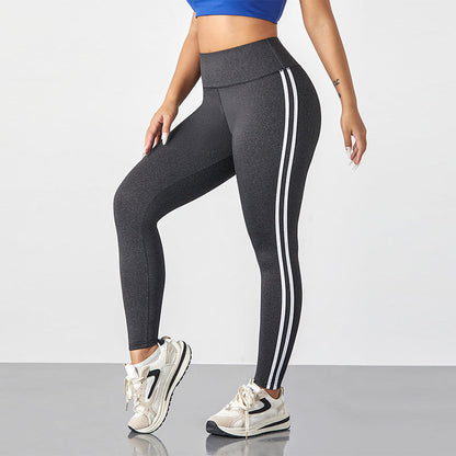 Sportliche Leggings Hochtaillig Stretch