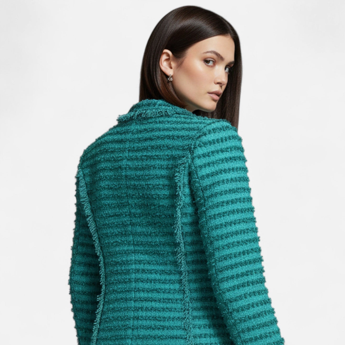 Maison Dresson | Damen-Tweed-Blazer – Slim Fit mit Quastenfransen 4
