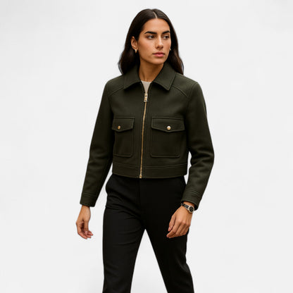Maison Dresson | Elegante Winterjacke mit Reißverschluss für Damen 1