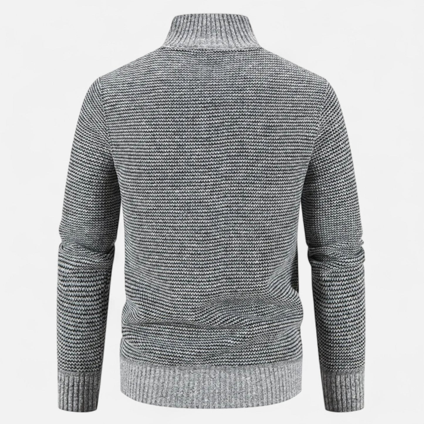 Maison Dresson | Fleece-Patchworkjacke mit Stehkragen für Herren 4