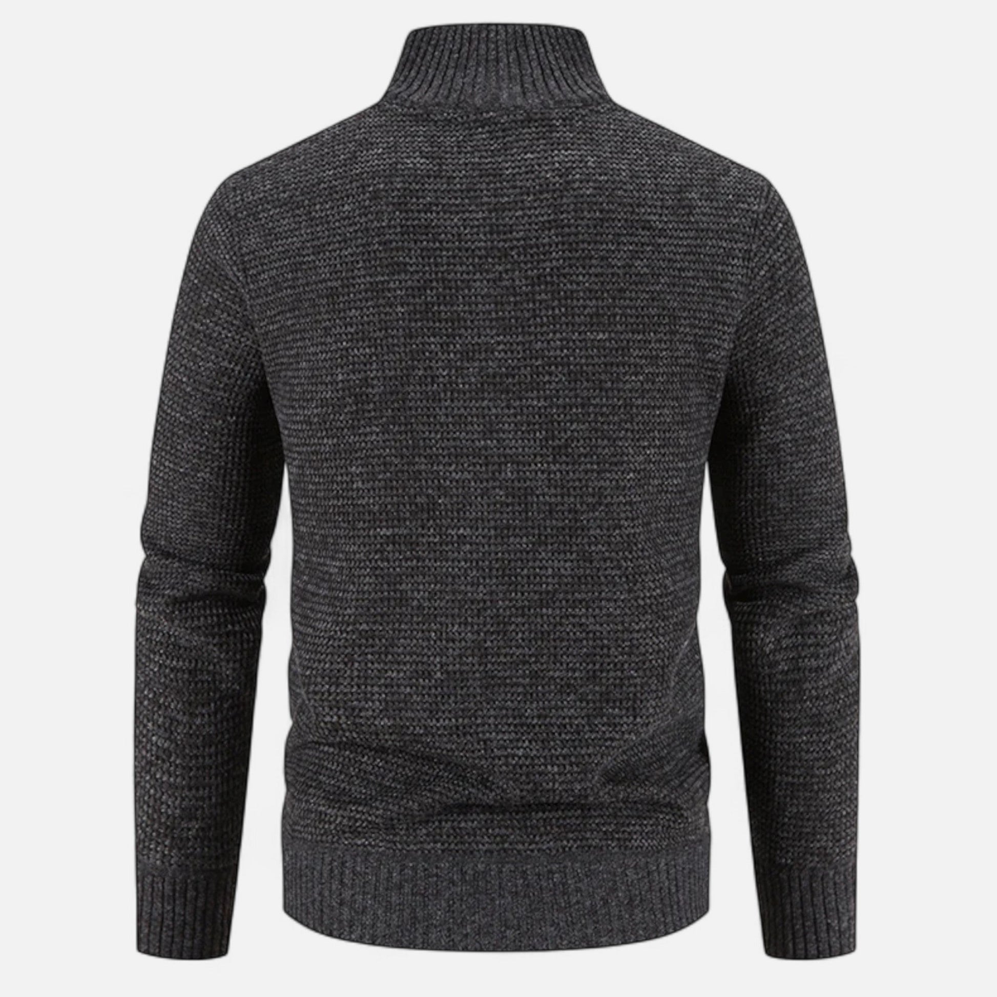 Maison Dresson | Fleece-Patchworkjacke mit Stehkragen für Herren 7
