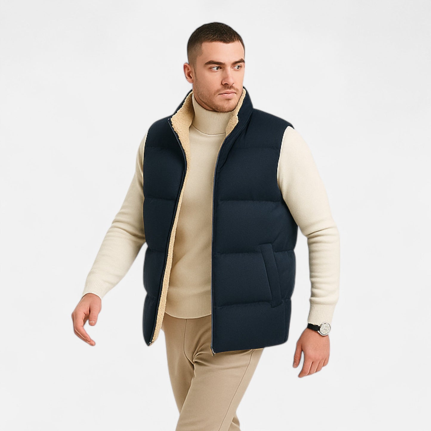 Maison Dresson | Herren-Winterweste aus Lammwolle 1