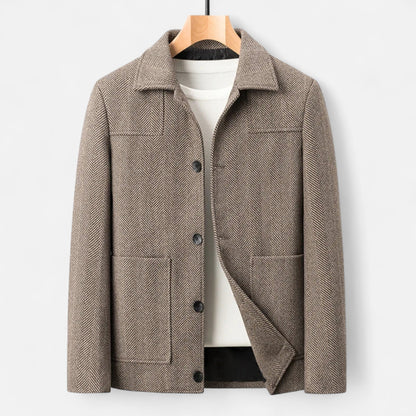 Maison Dresson | Herrenjacke aus Wollmischung – Eleganz mit Business-Revers 4