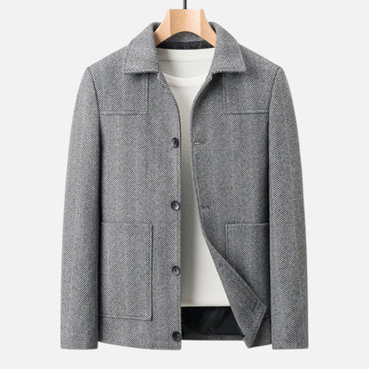Maison Dresson | Herrenjacke aus Wollmischung – Eleganz mit Business-Revers 6