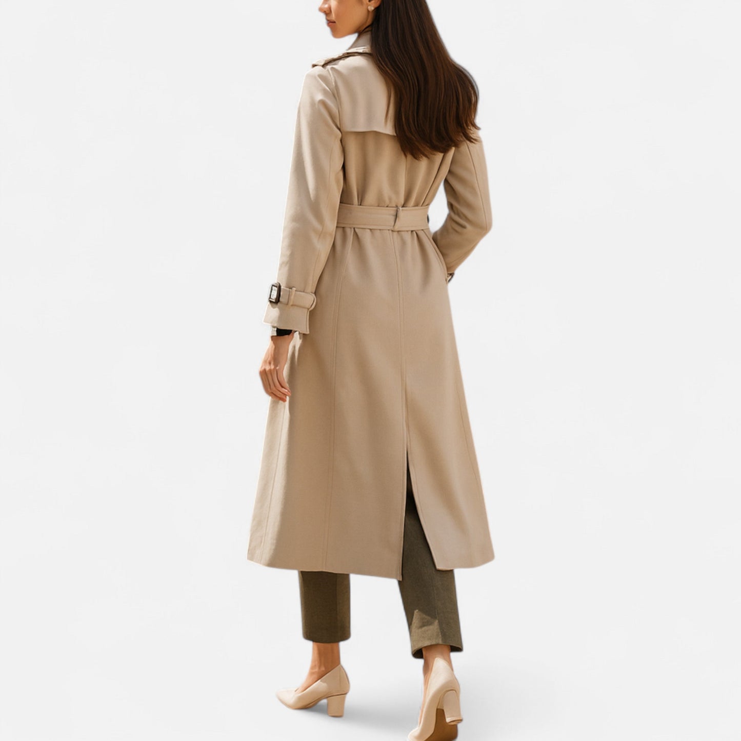 Maison Dresson | Klassischer Overknee-Mantel für Damen 3