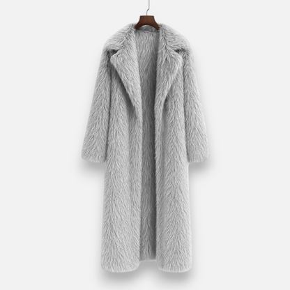 Maison Dresson | Langer Kunstpelzmantel für Damen 4