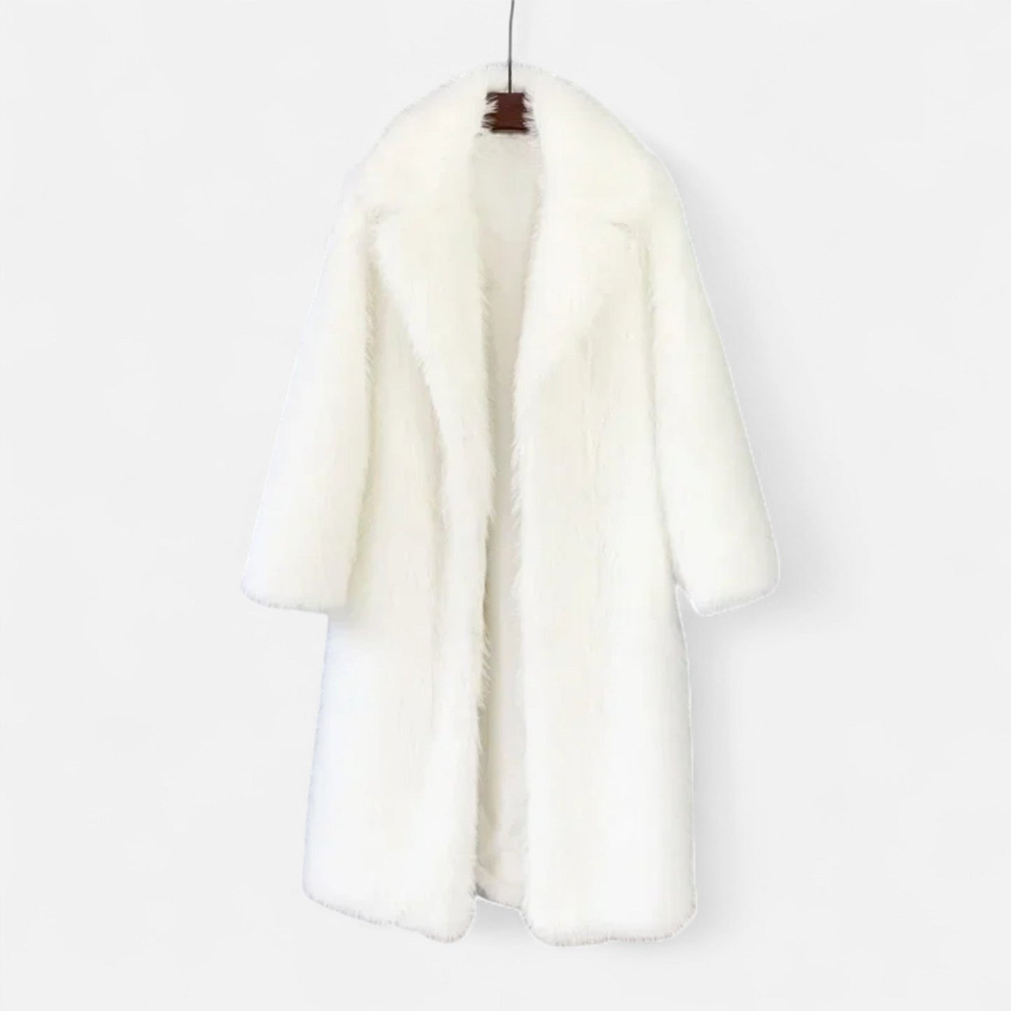 Maison Dresson | Langer Kunstpelzmantel für Damen 6