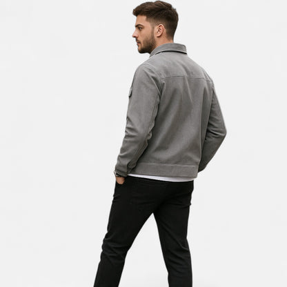 Maison Dresson | Locker geschnittene Wildlederjacke für Herren 2