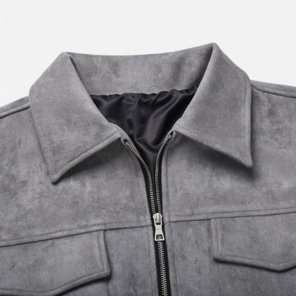 Maison Dresson | Locker geschnittene Wildlederjacke für Herren 7