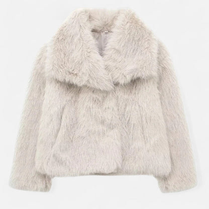 Maison Dresson | Plüsch-Wintermantel aus Kunstpelz für Damen 9