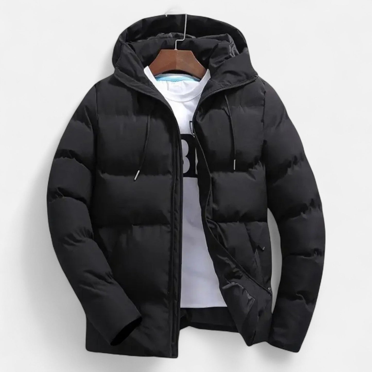 Maison Dresson | Pufferjacke mit Kapuze für Herren – Zeitlose Schicht für kaltes Wetter 0