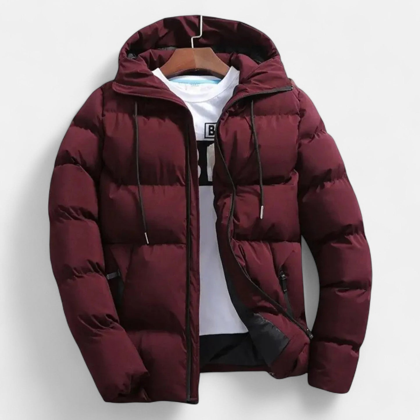 Maison Dresson | Pufferjacke mit Kapuze für Herren – Zeitlose Schicht für kaltes Wetter 10