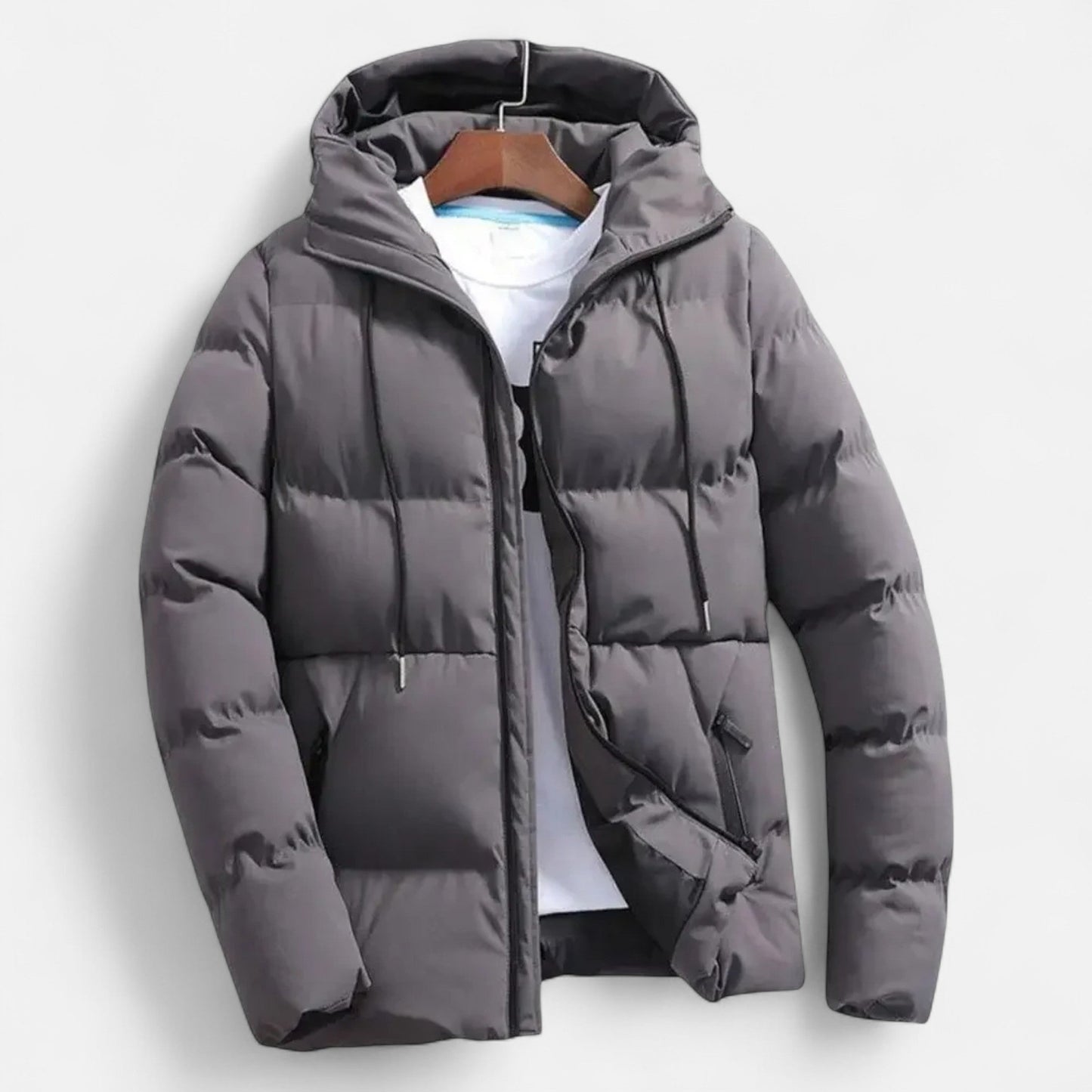 Maison Dresson | Pufferjacke mit Kapuze für Herren – Zeitlose Schicht für kaltes Wetter 8