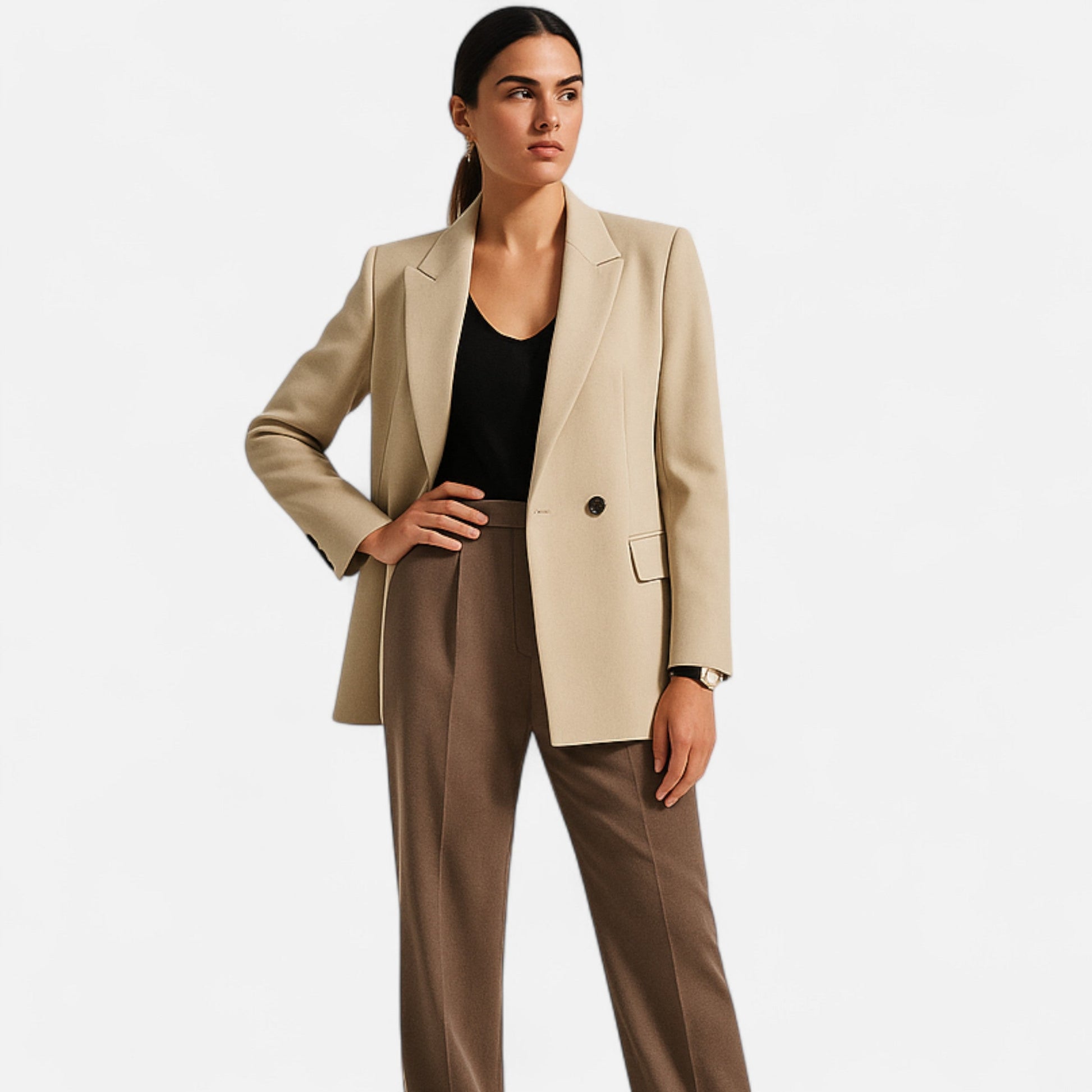 Maison Dresson | Zweireihiger Vintage-Blazer für Damen 2