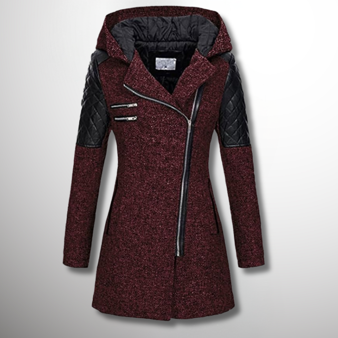 Damen Winterjacke Warm Verstellbar Komfortabel - BerlinGlamour