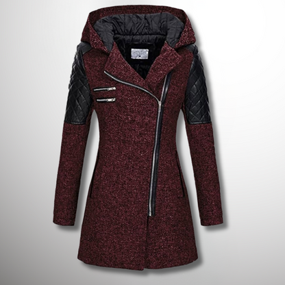 Damen Winterjacke Warm Verstellbar Komfortabel - BerlinGlamour