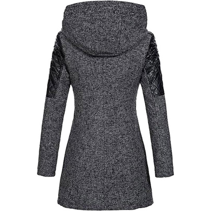 Damen Winterjacke Warm Verstellbar Komfortabel