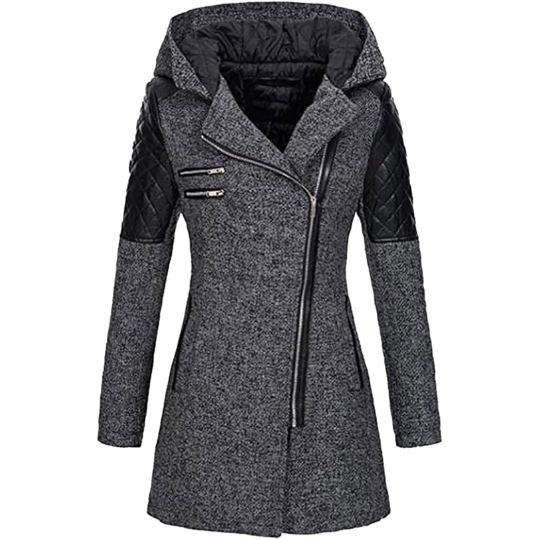 Damen Winterjacke Warm Verstellbar Komfortabel