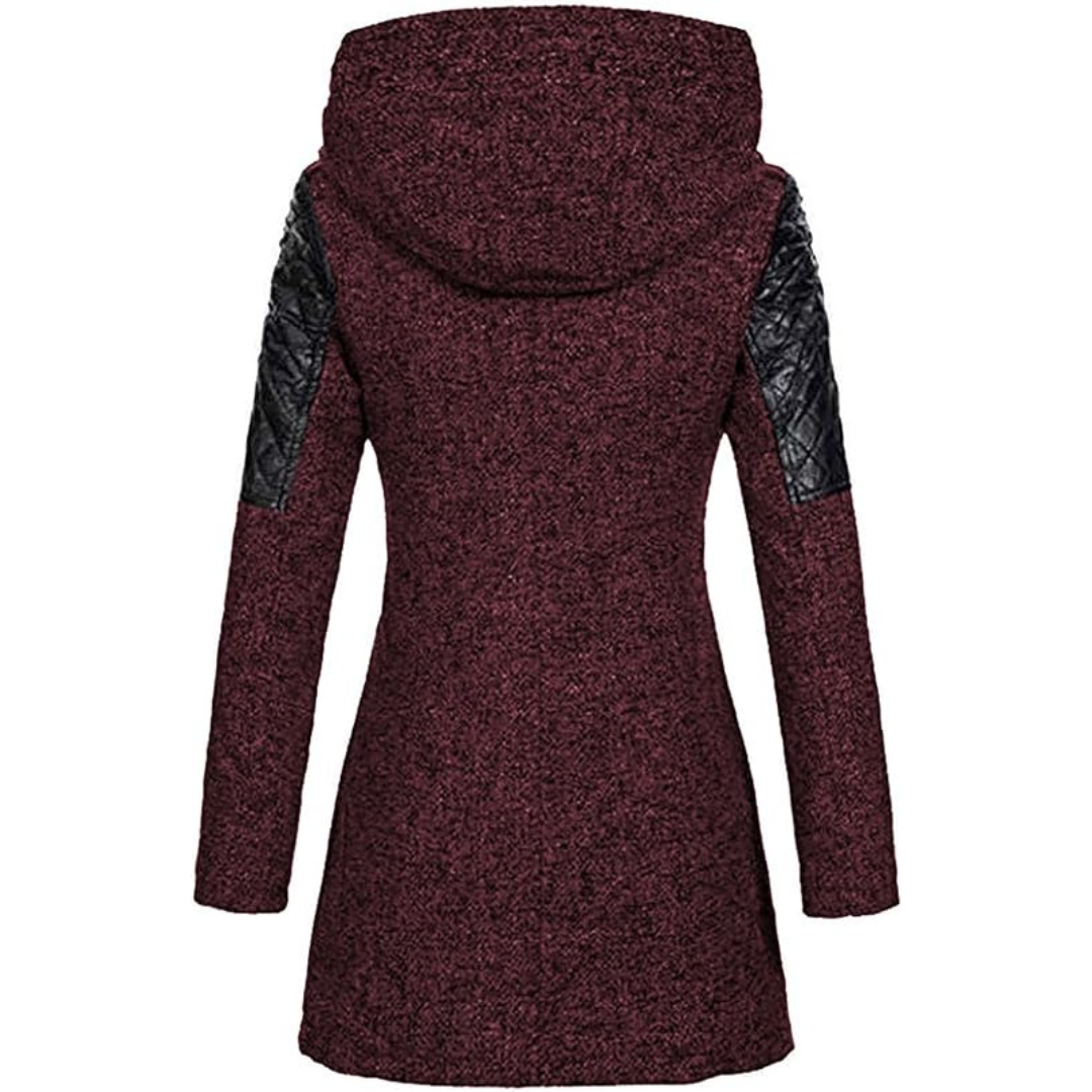Damen Winterjacke Warm Verstellbar Komfortabel