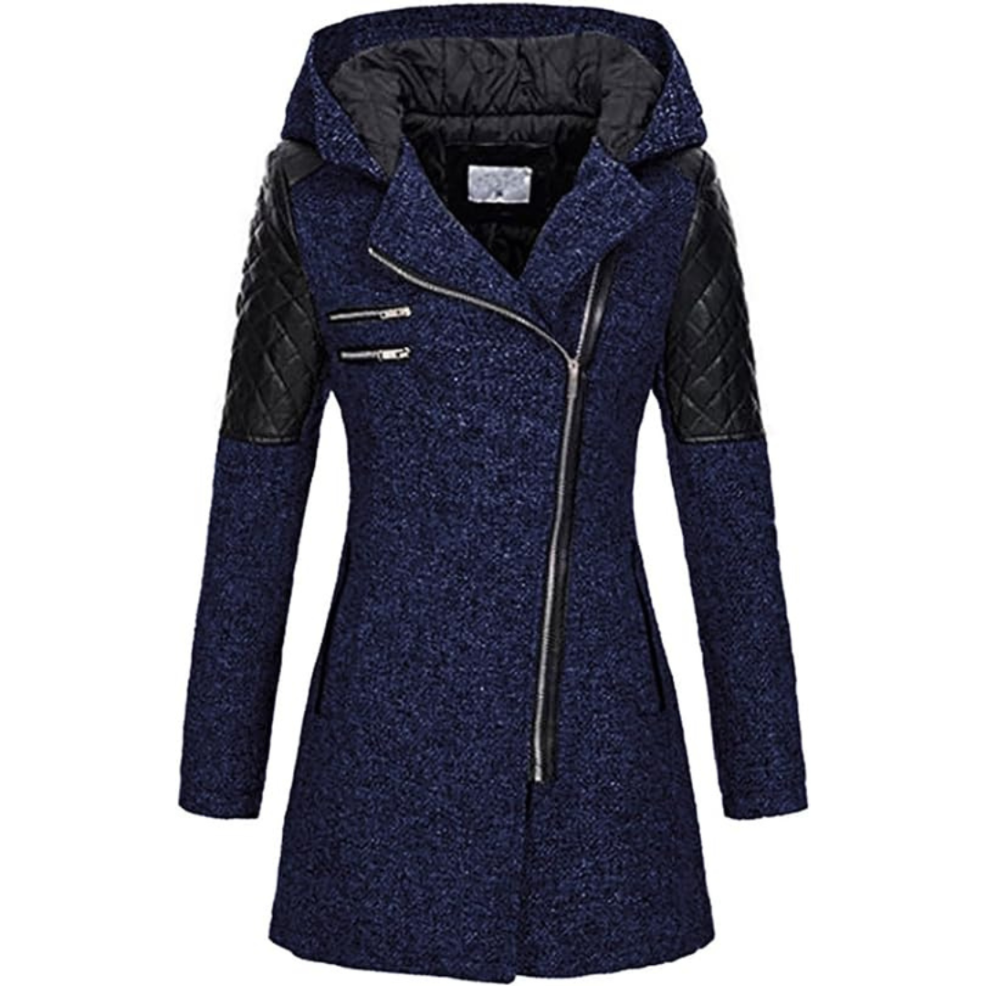 Damen Winterjacke Warm Verstellbar Komfortabel