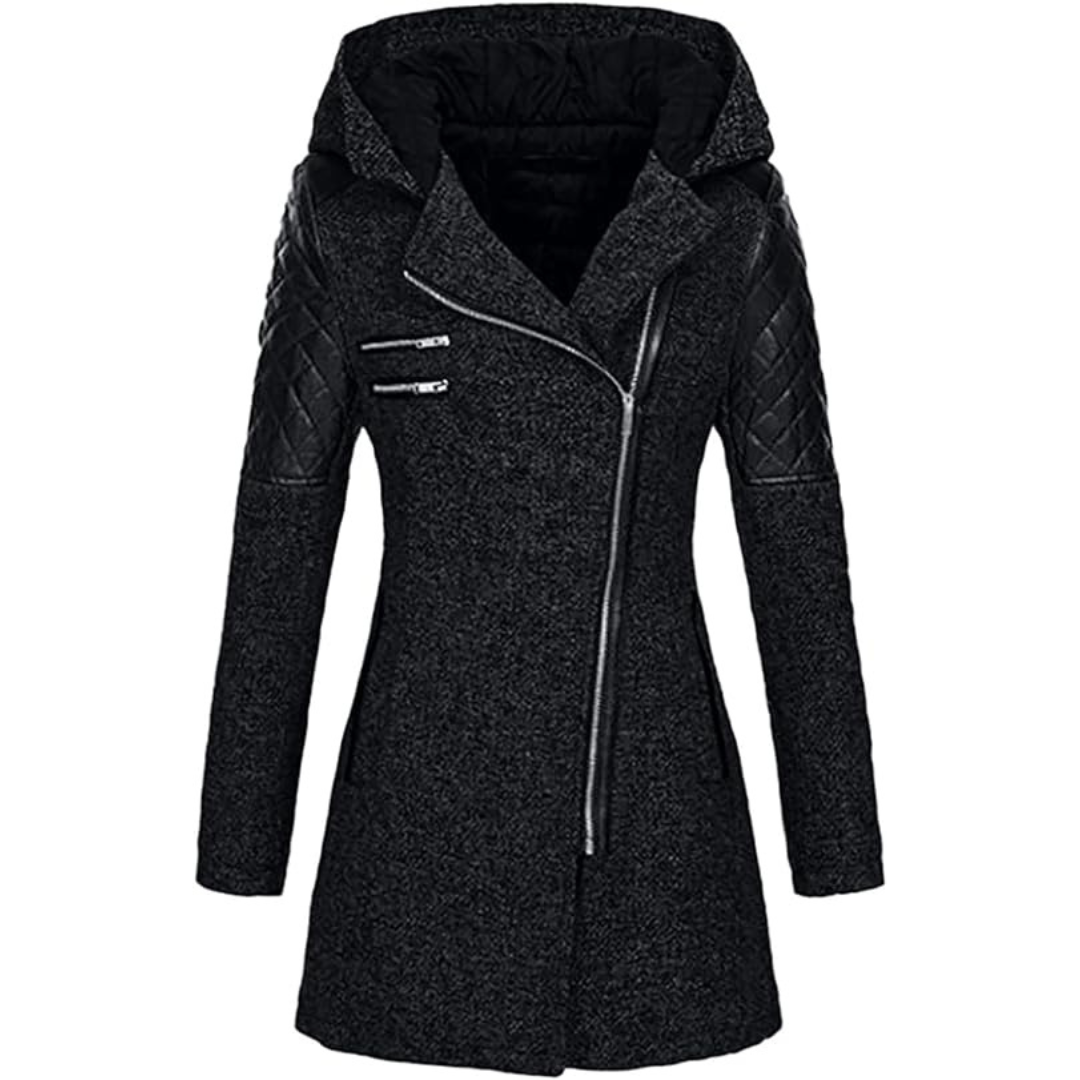 Damen Winterjacke Warm Verstellbar Komfortabel