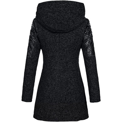 Damen Winterjacke Warm Verstellbar Komfortabel