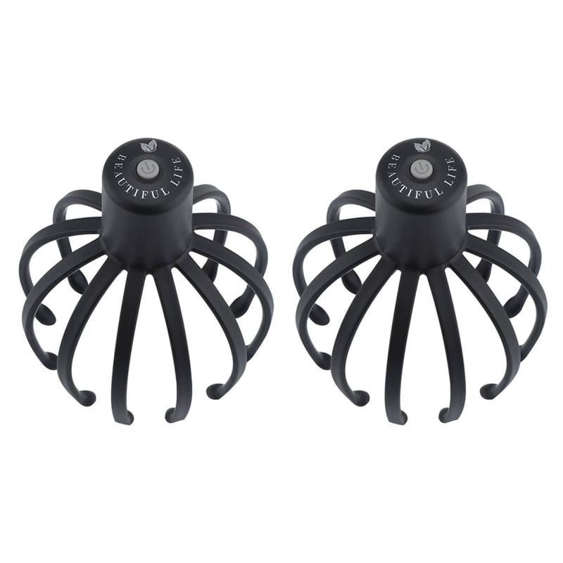 Kopf-Massager Oktopus mit 12 Armen Entspannend