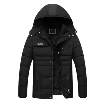 Herren Winterjacke Warm mit Kapuze - BerlinGlamour