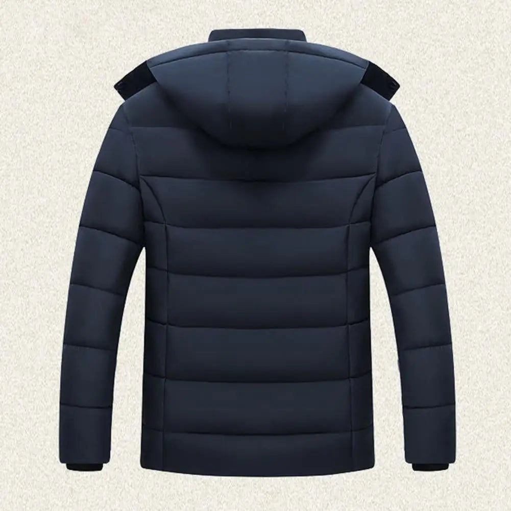 Herren Winterjacke Warm mit Kapuze
