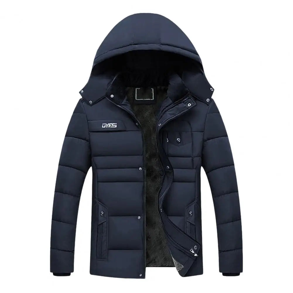 Herren Winterjacke Warm mit Kapuze