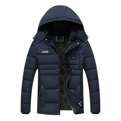 Herren Winterjacke Warm mit Kapuze