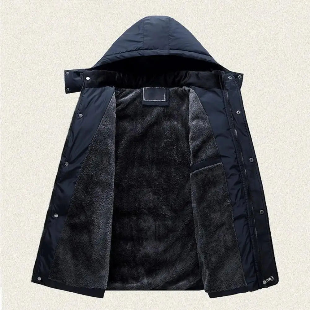 Herren Winterjacke Warm mit Kapuze