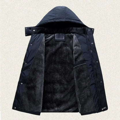 Herren Winterjacke Warm mit Kapuze