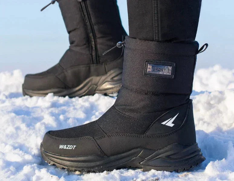 Wasserdichte Winterstiefel Herren Rutschfest Warm
