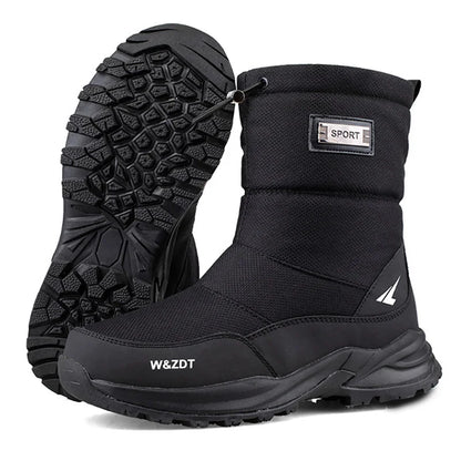 Wasserdichte Winterstiefel Herren Rutschfest Warm