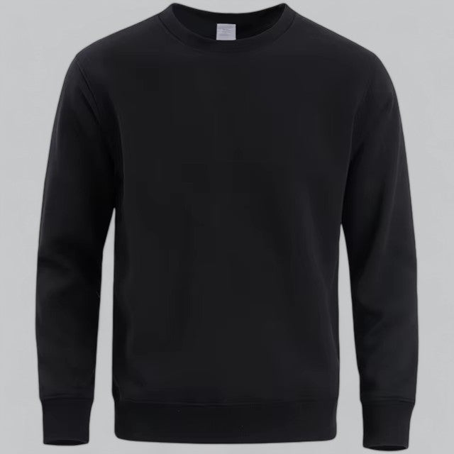 Herren Sweatshirt Langarm Rundhals Modern