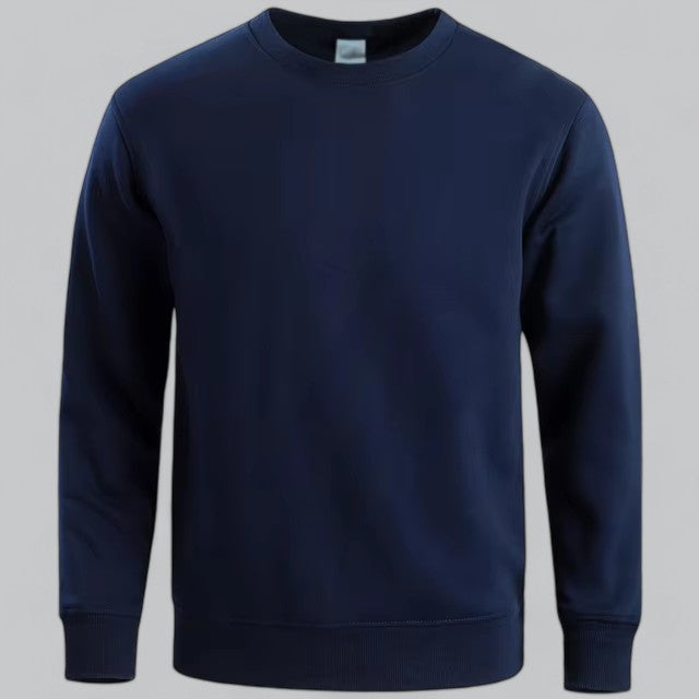 Herren Sweatshirt Langarm Rundhals Modern