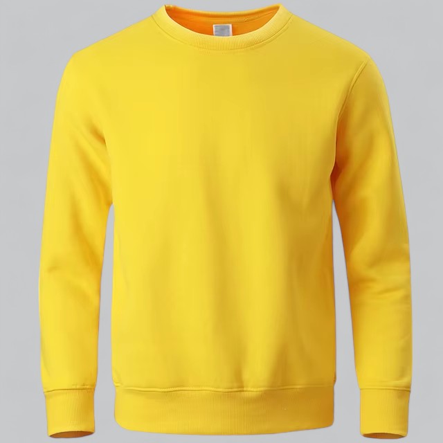 Herren Sweatshirt Langarm Rundhals Modern