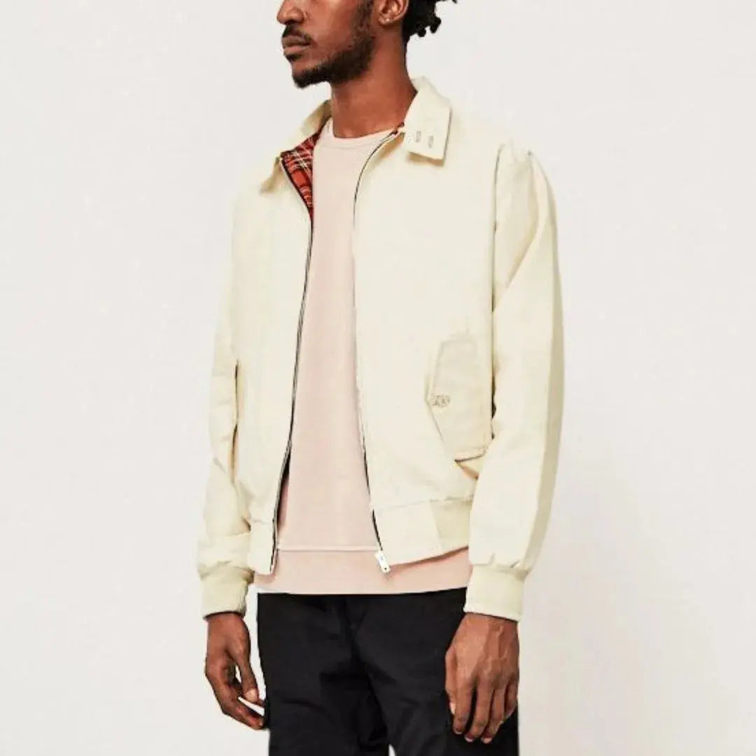 Herren Harrington-Jacke Klassisch Elegante