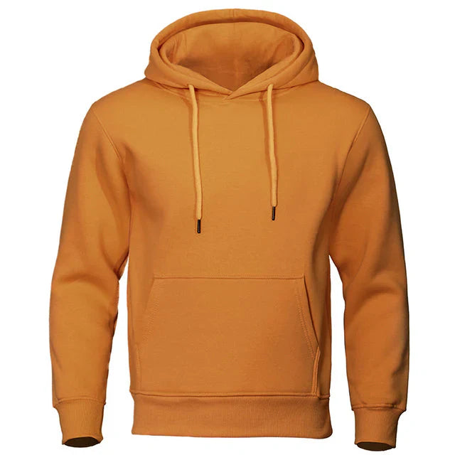 Herren Kapuzen-Sweatshirt Lässig mit Kordelzug und Langarm