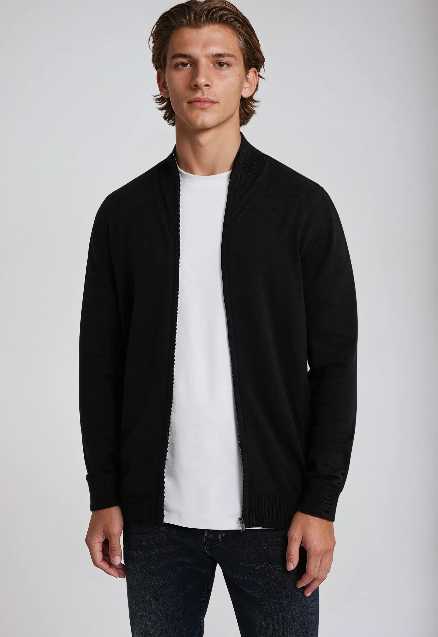 Herren Sweatshirt Langarm Rundhals Bequem