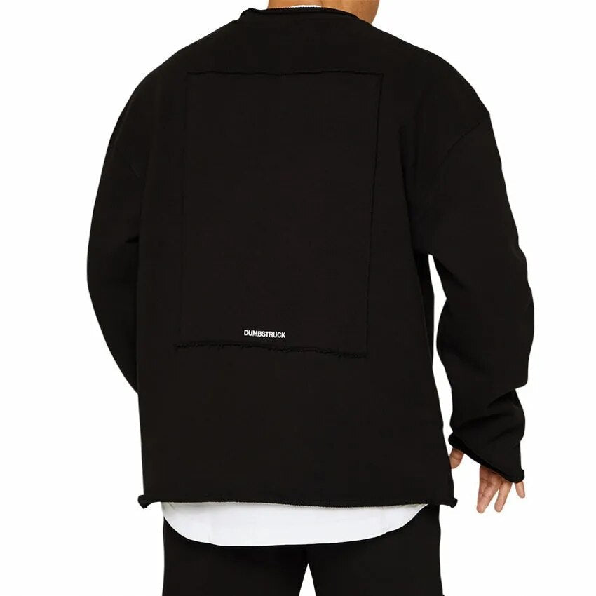 Herren Pullover Bequem Geschnittener Sweatshirt Lounge